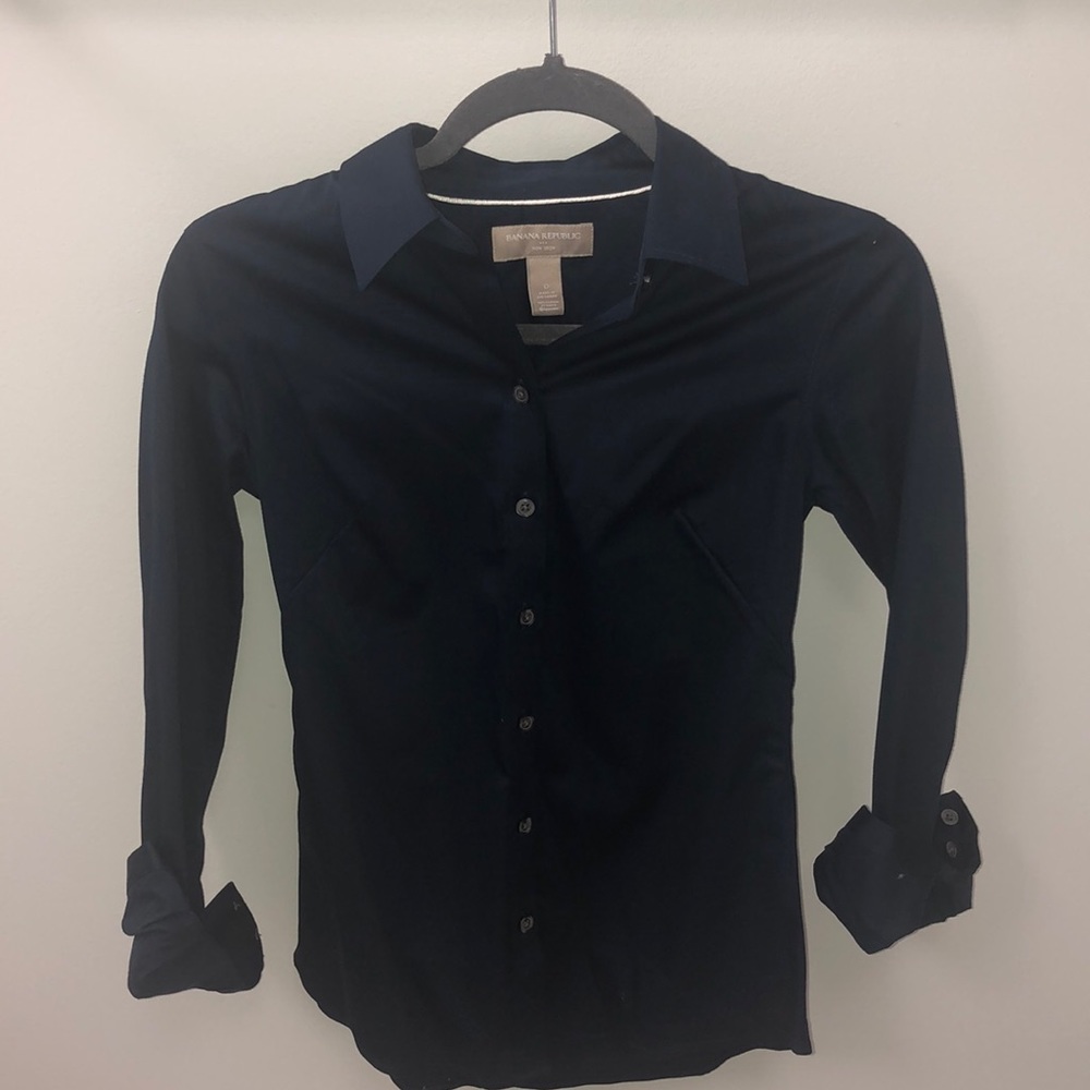 Banana Republic Collated Button Up